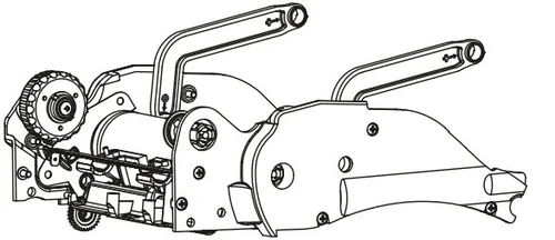 KIT RIBBON CARRIAGE 203 DPI . - P1027135-046